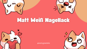 Matt Weiß Nagellack