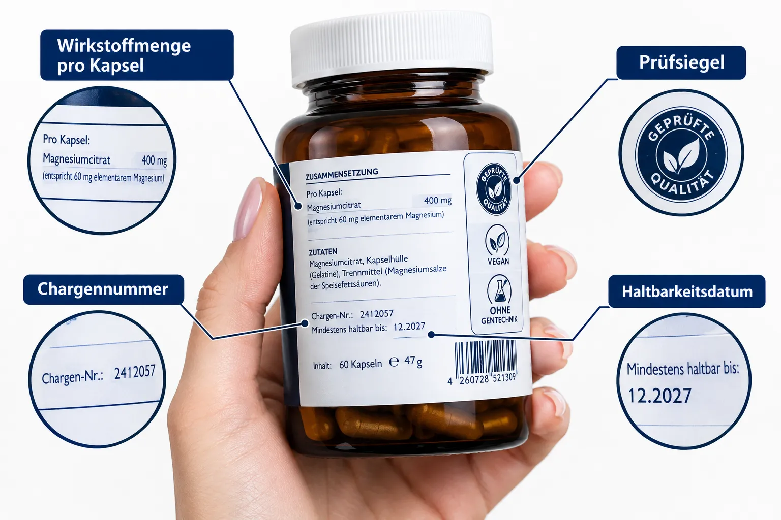 Die besten Nahrungsergänzungsmittel 2 Nahrungsergänzungsmittel Test und Qualität: Woran erkennt man gute Produkte?