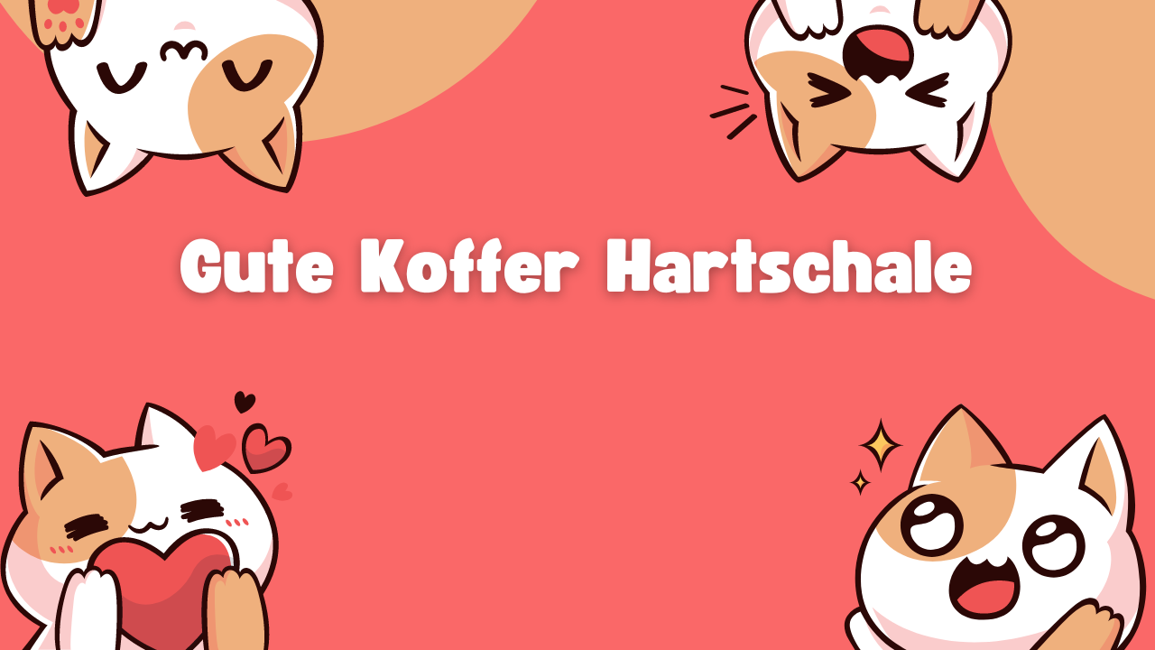 Gute Koffer Hartschale