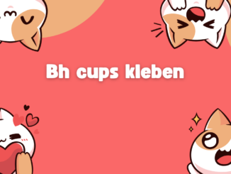 Bh cups kleben