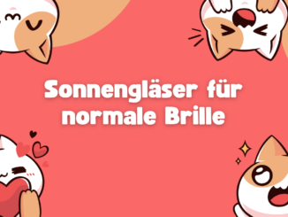 Sonnengläser für normale Brille