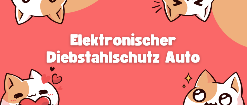 Elektronischer Diebstahlschutz Auto