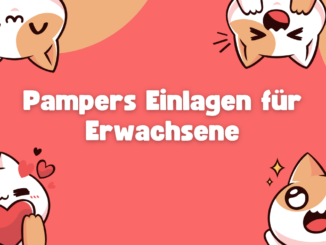 Pampers Einlagen für Erwachsene
