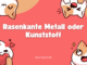 Rasenkante Metall oder Kunststoff