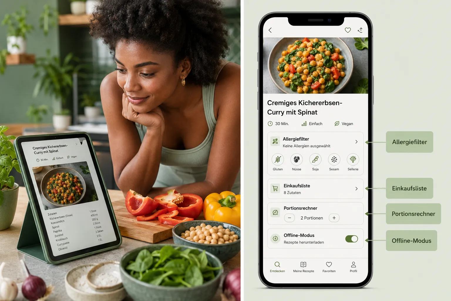 Die besten Rezepte-Apps 2026 im Vergleich 2 Rezepte-App mit Einkaufslisten-Integration
