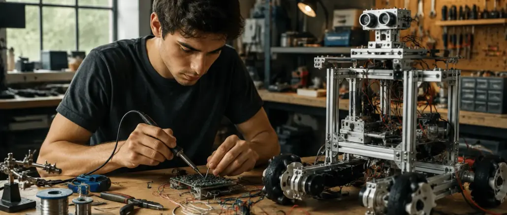 Roboter selber bauen ohne Bausatz