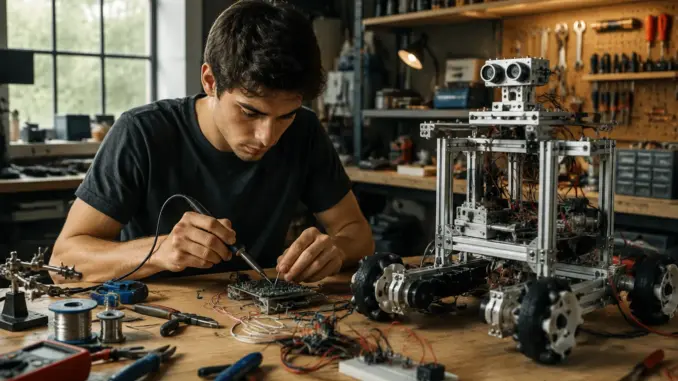 Roboter selber bauen ohne Bausatz