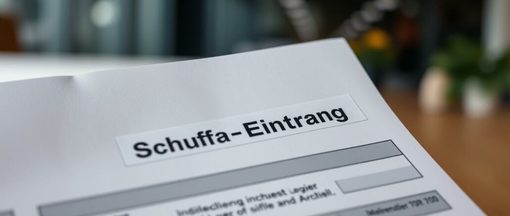 Schufa-Eintrag