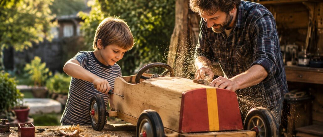 Seifenkiste: Bauanleitung für Kinder