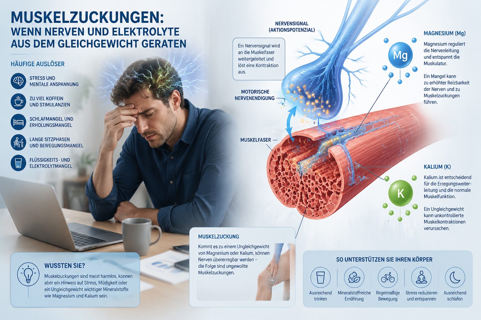 Sind Muskelzuckungen bei Sport normal?