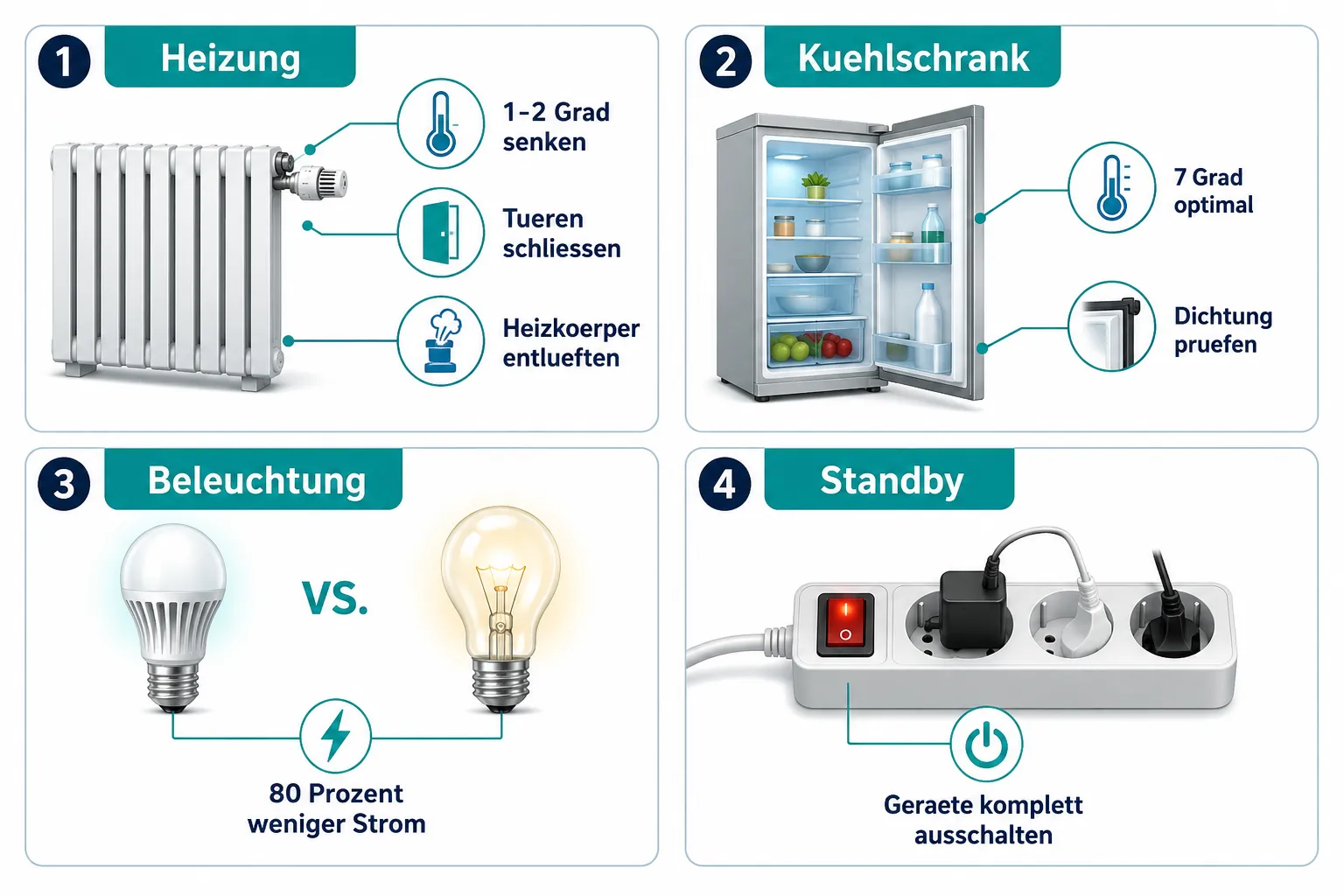 Standby Modus ausschalten wieviel spart man