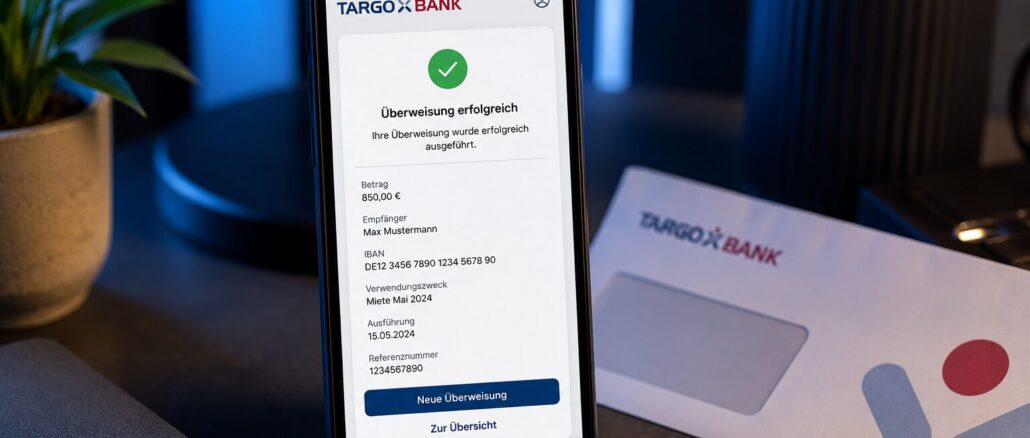 Targobank-Status: Ihr Produkt wurde eröffnet