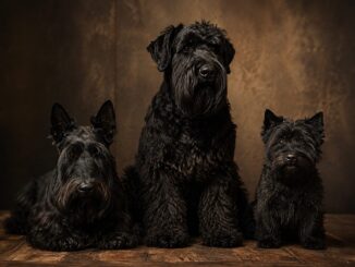 Terrier-Rassen: schwarz