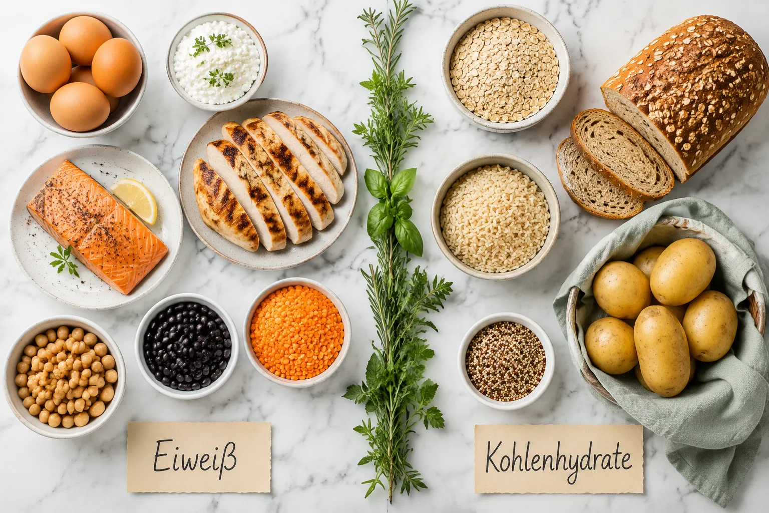 Trennkost-Tabelle: Rezepte für Einsteiger
