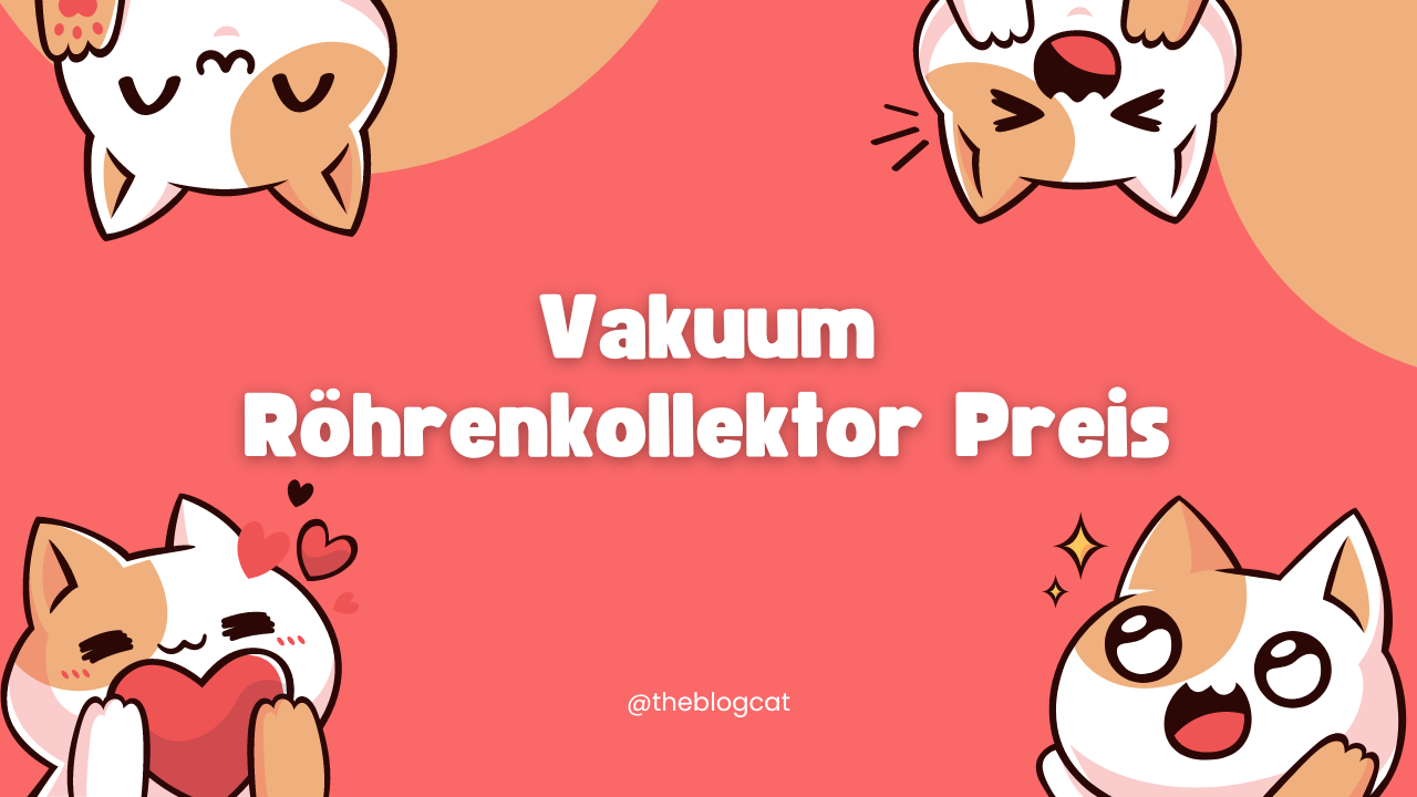 Vakuum Röhrenkollektor Preis