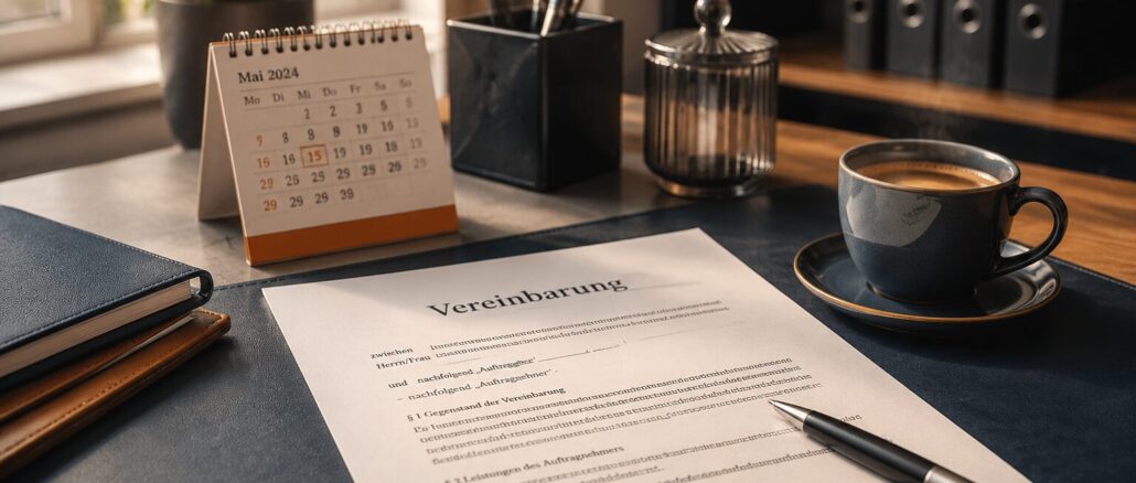 Vereinbarung Arbeitszeitkonto Minijob: Muster
