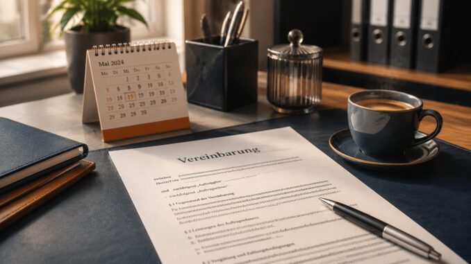 Vereinbarung Arbeitszeitkonto Minijob: Muster