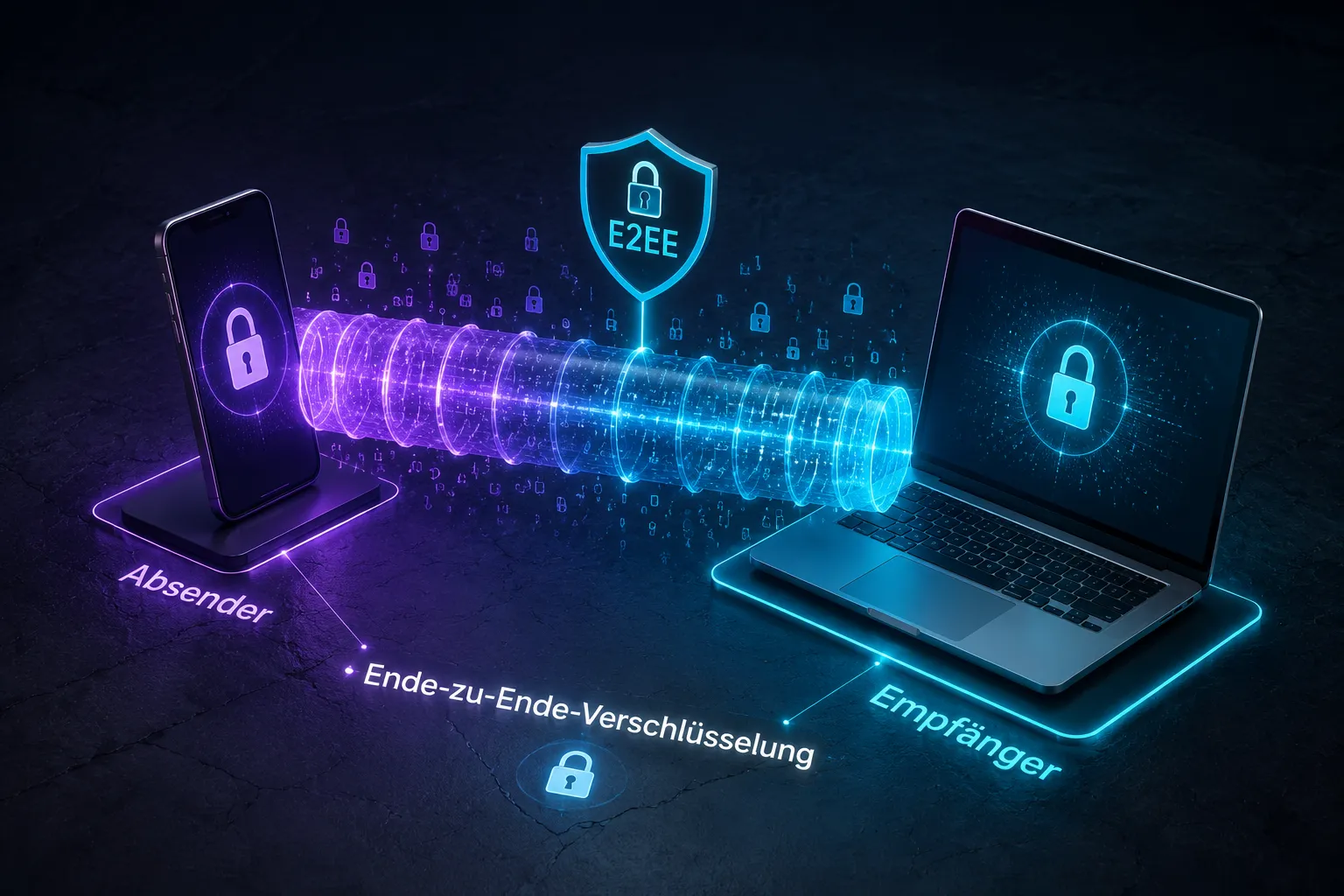 Verschlüsselte Kommunikation einrichten, wenn Sie Mailvelope bereits verwendet haben