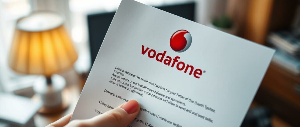 Vodafone Kündigung