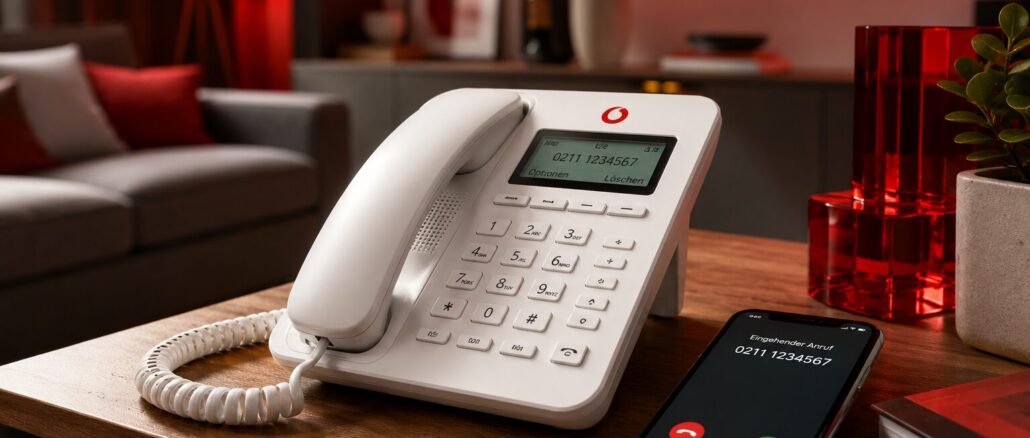Vodafone: Rufnummer anzeigen (Festnetz)