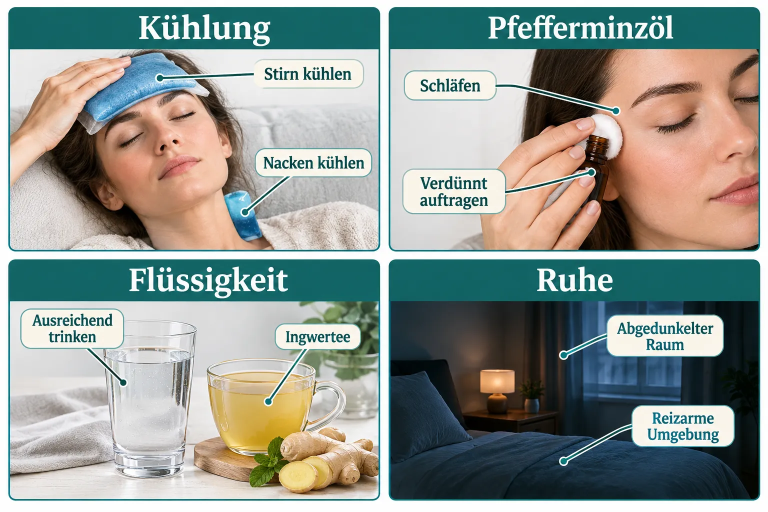Die besten Hausmittel gegen Kopfschmerzen 1 Was hilft schnell gegen Kopfschmerzen zu Hause?