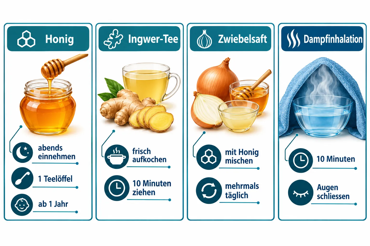 Die besten Hausmittel gegen Husten 1 Was hilft wirklich gegen Husten? Die besten Hausmittel im Überblick