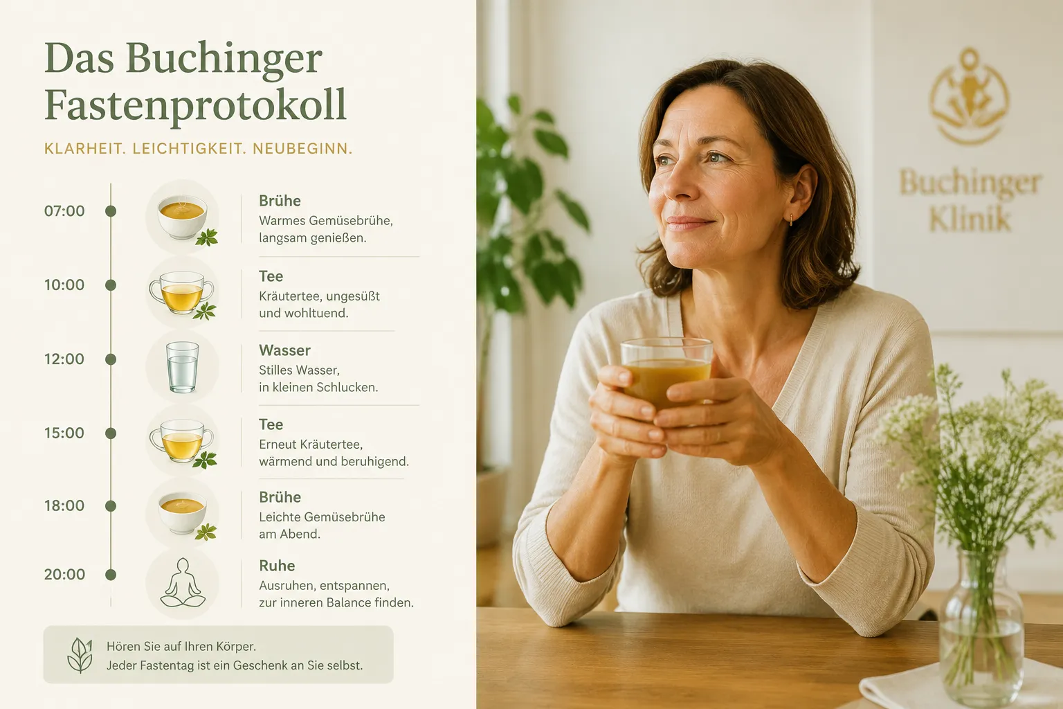 Was ist Heilfasten nach Buchinger und wie funktioniert es?
