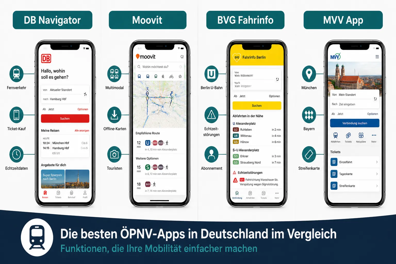 Was ist der Unterschied zwischen DB Navigator und anderen Bahn-Apps?