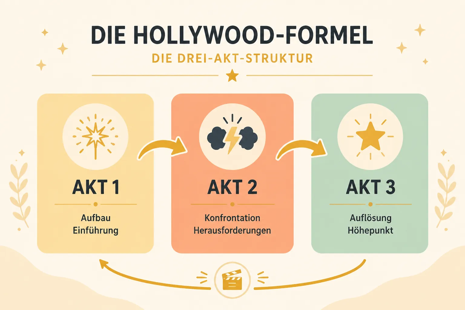 Was ist die Hollywood-Formel im Drehbuchschreiben?
