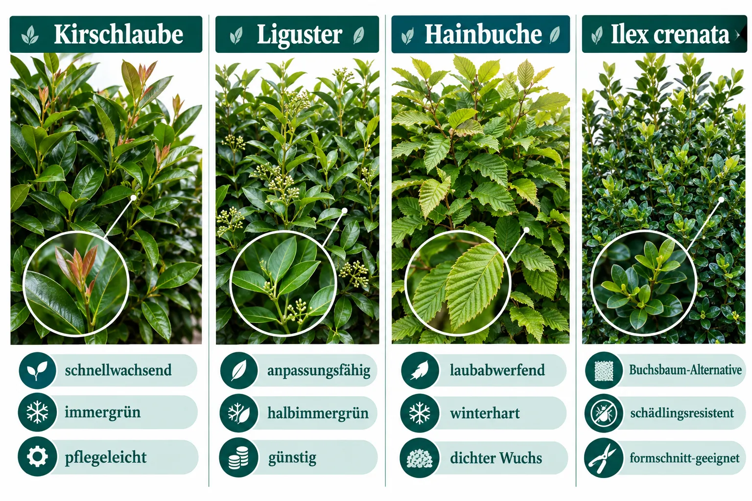 Was ist die beste Heckenpflanze für Anfänger?
