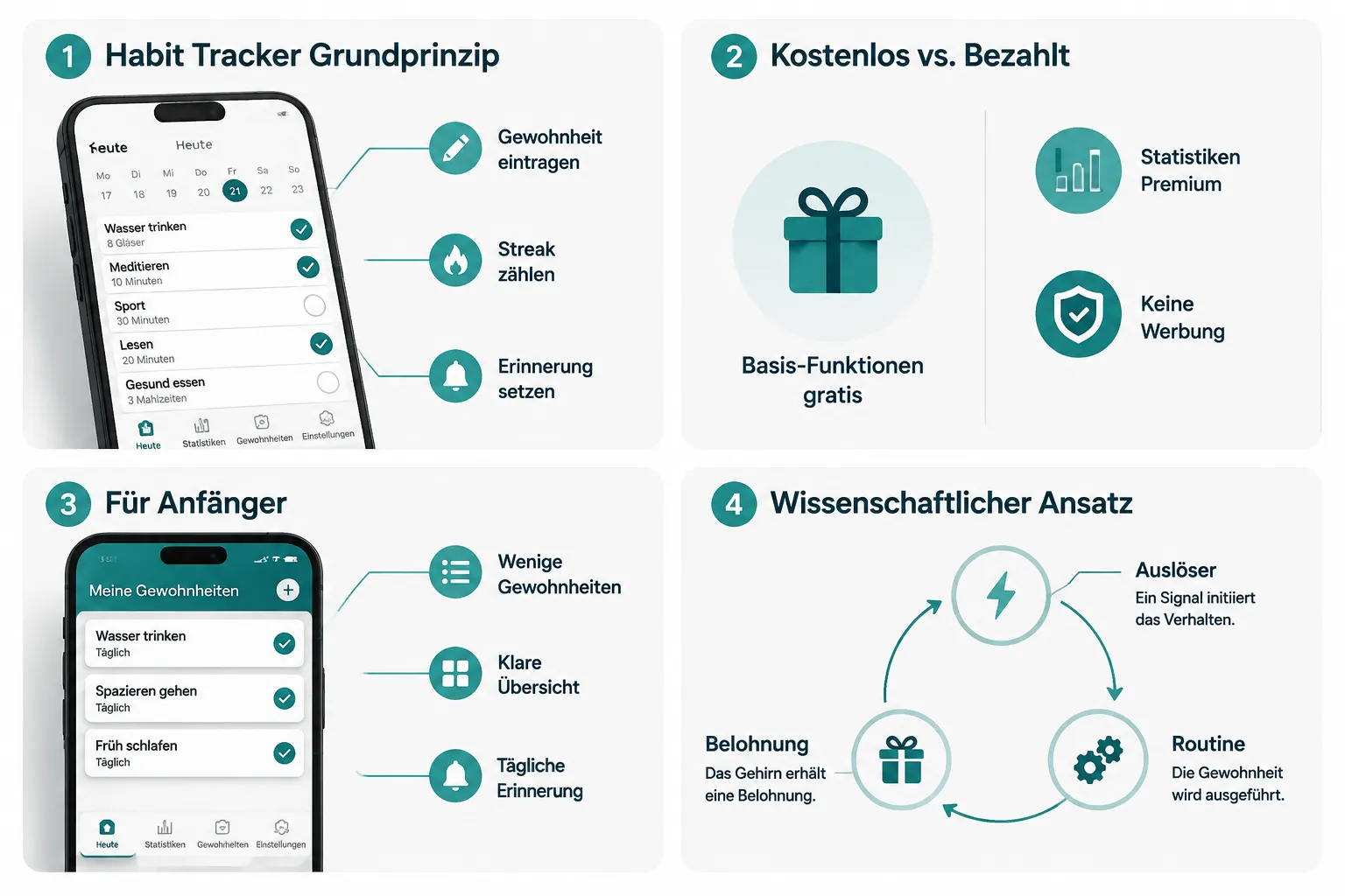 Die besten Habit-Tracker-Apps 2026 im Vergleich 1 Was ist ein Habit Tracker und wie funktioniert er?