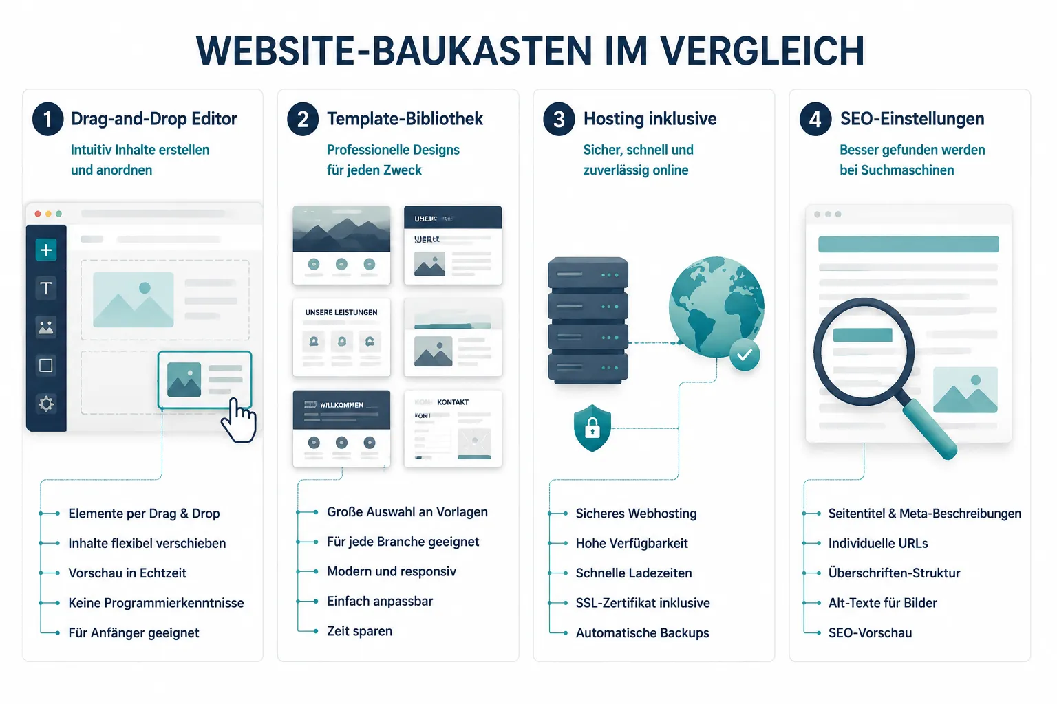 Was ist ein Website-Baukasten und wie funktioniert er?