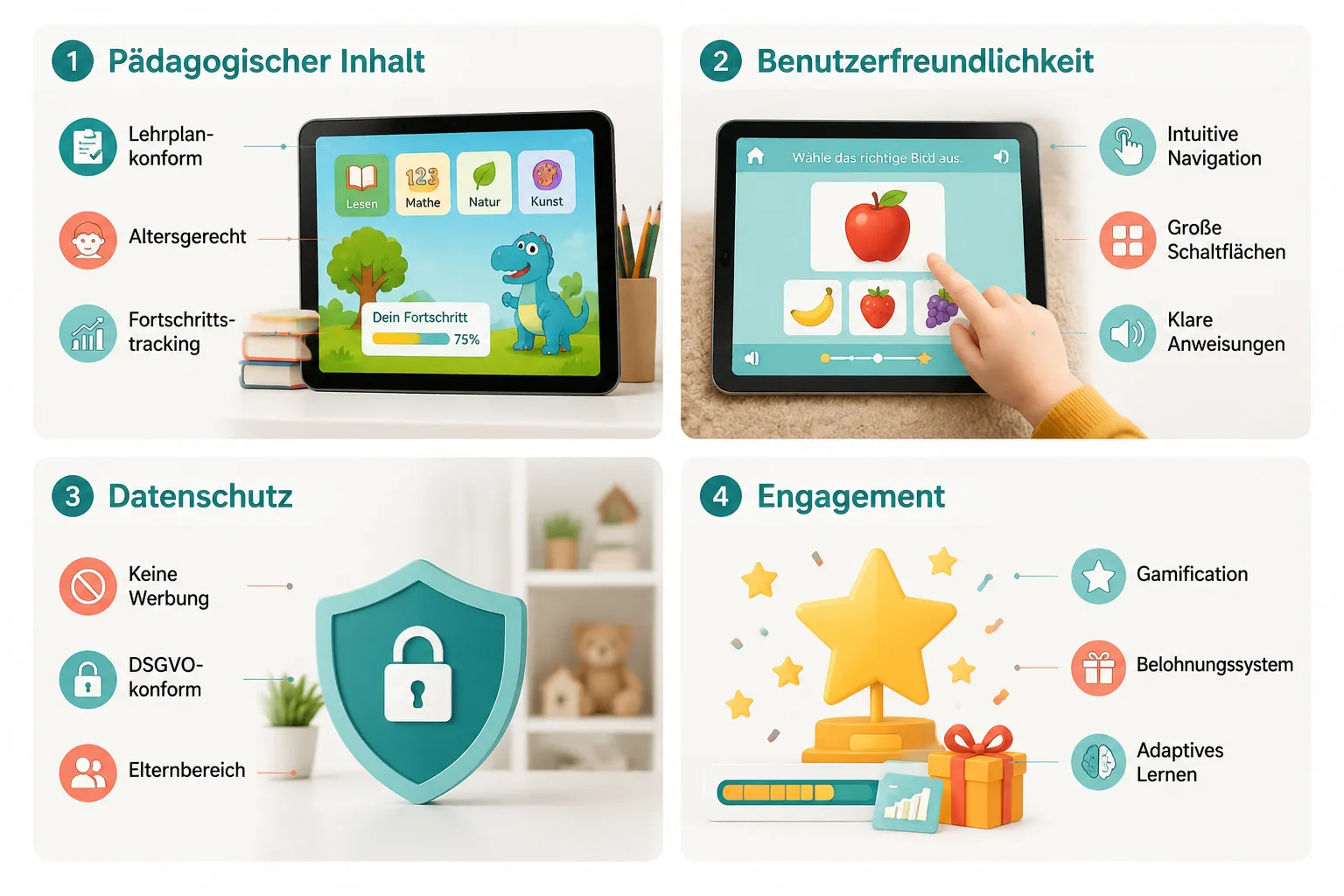 Was macht eine gute Kinder-Lern-App aus?