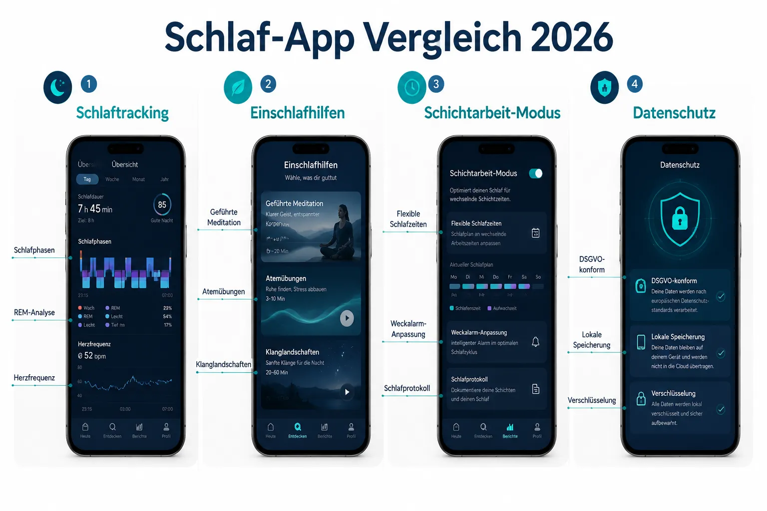 Was macht eine gute Schlaf-App aus?