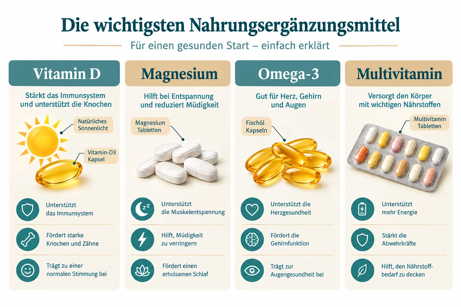 Die besten Nahrungsergänzungsmittel 1 Was sind die besten Nahrungsergänzungsmittel für Anfänger?