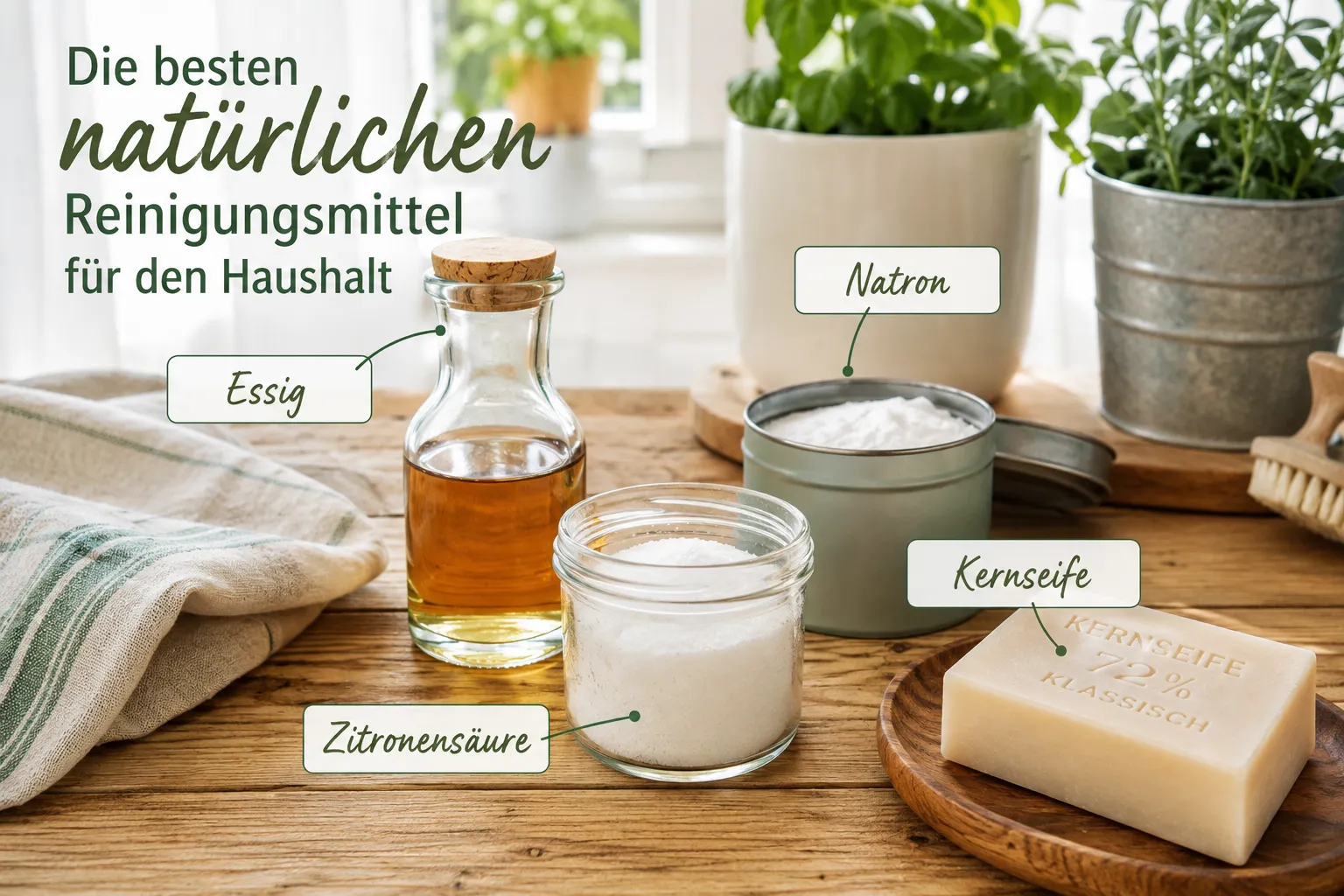 Die besten natürlichen Reinigungsmittel für den Haushalt 1 Was sind natürliche Reinigungsmittel und wie wirken sie?