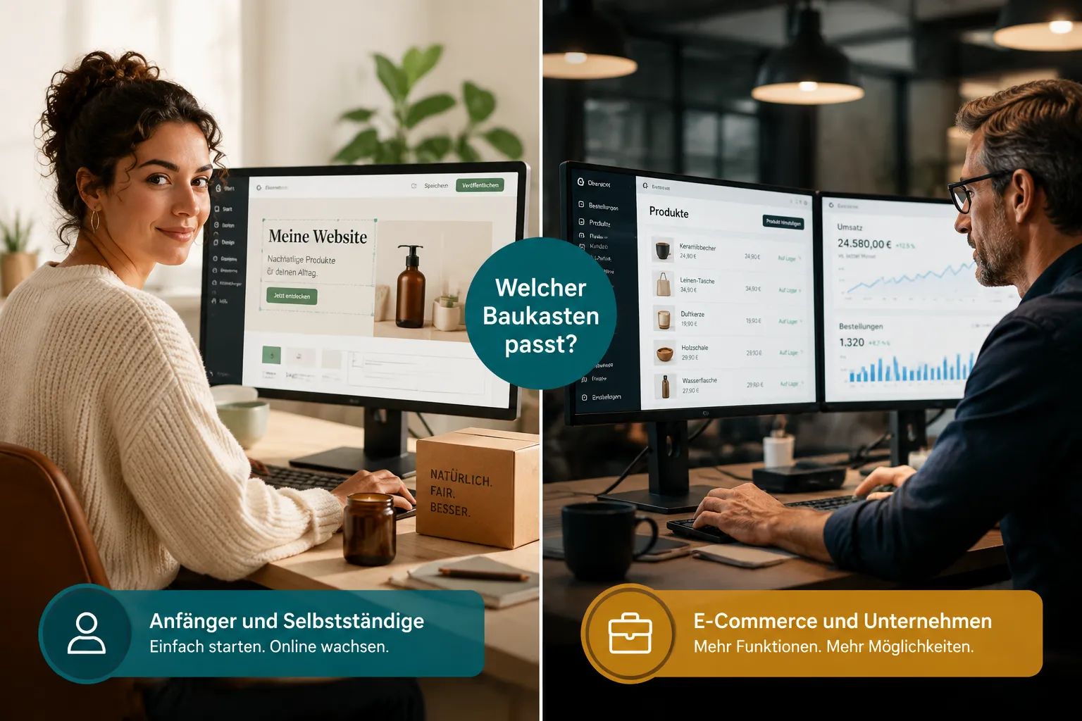 Website-Baukasten für Anfänger ohne Programmierkenntnisse