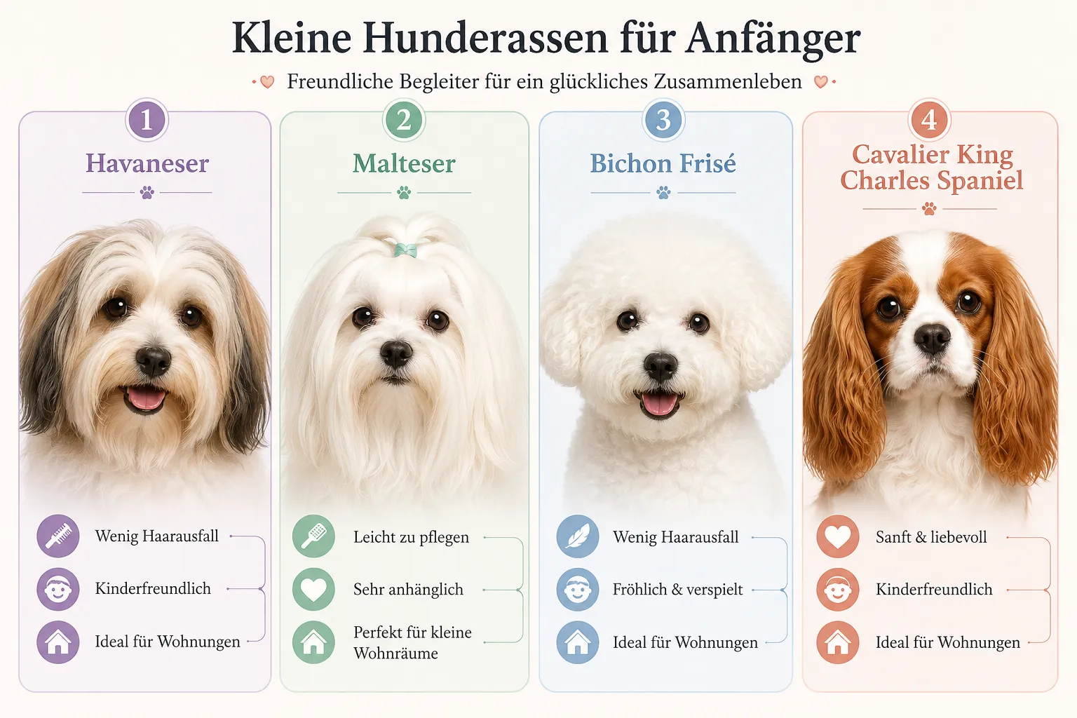 Welche Hunderassen sind kinderfreundlich und anfängergeeignet