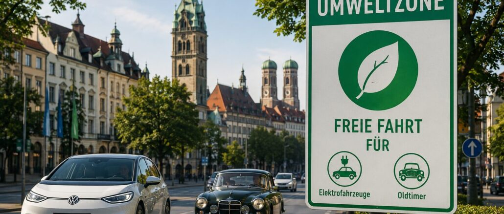 Welche Kraftfahrzeuge dürfen ohne Feinstaubplakette in eine Umweltzone einfahren?