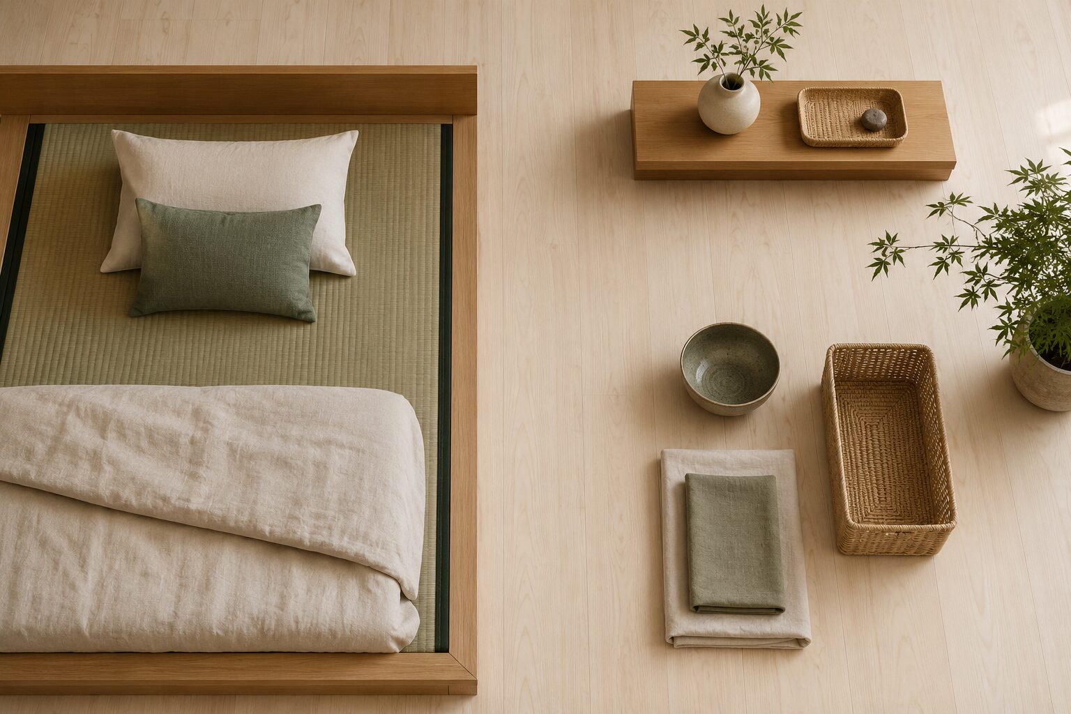 Japanischer Minimalismus im WG-Zimmer: Platzsparend einrichten 1 Welche Möbel brauche ich wirklich fĂŒr ein minimalistisches WG-Zimmer?