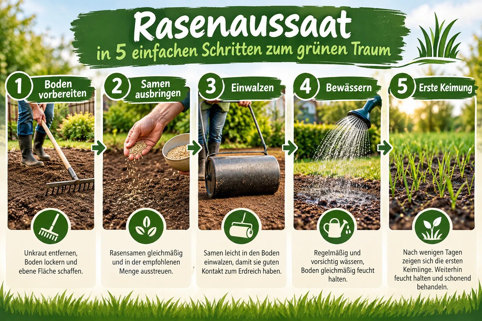 Die besten Rasensamen 1 Welche Rasensamen sind am besten für meinen Garten?