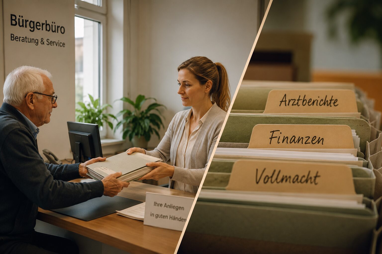 Welche Unterlagen muss der alte Betreuer herausgeben?