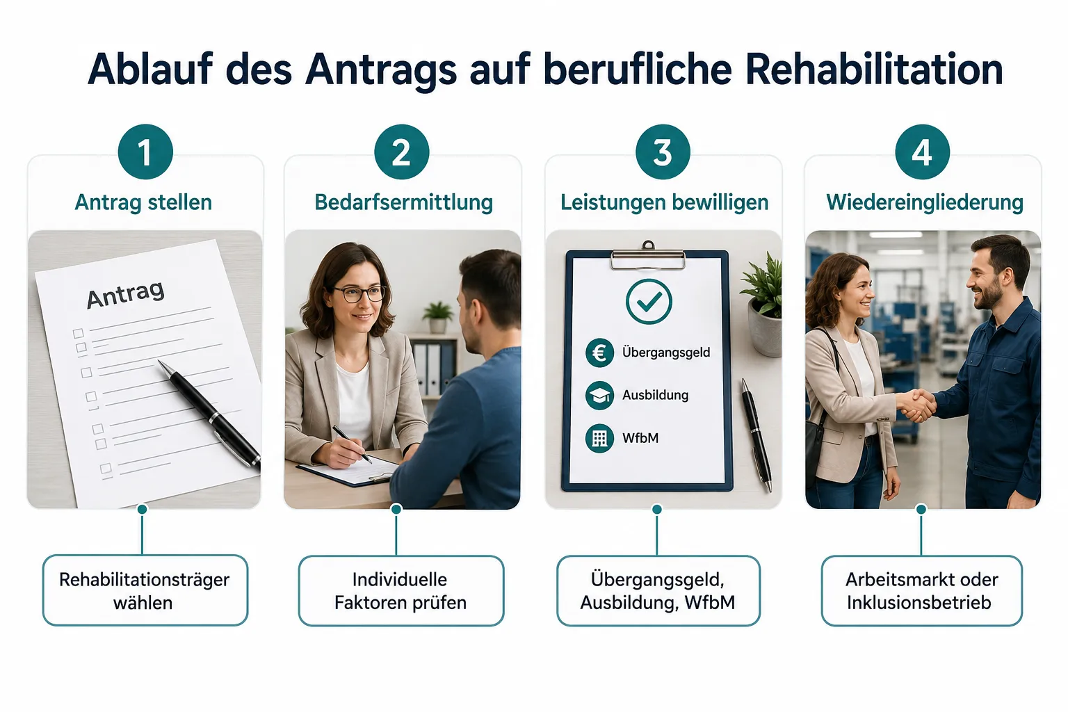 Teilhabe am Arbeitsleben: Welche Rechte haben Menschen mit Behinderung? 1 Wer sind die Träger der Leistungen zur Teilhabe?