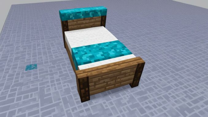 Wie baue ich ein Bett in Minecraft?