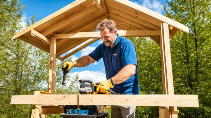 Wie baue ich ein Carport?