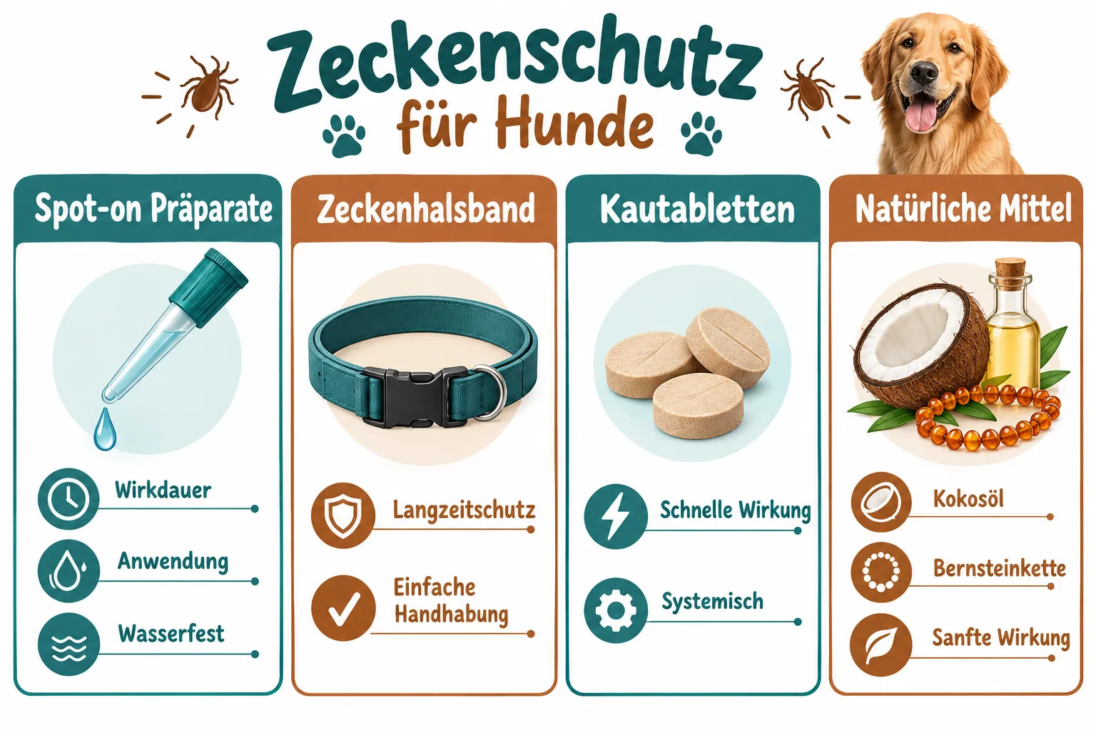 Wie erkenne ich, ob mein Hund eine Zecke hat