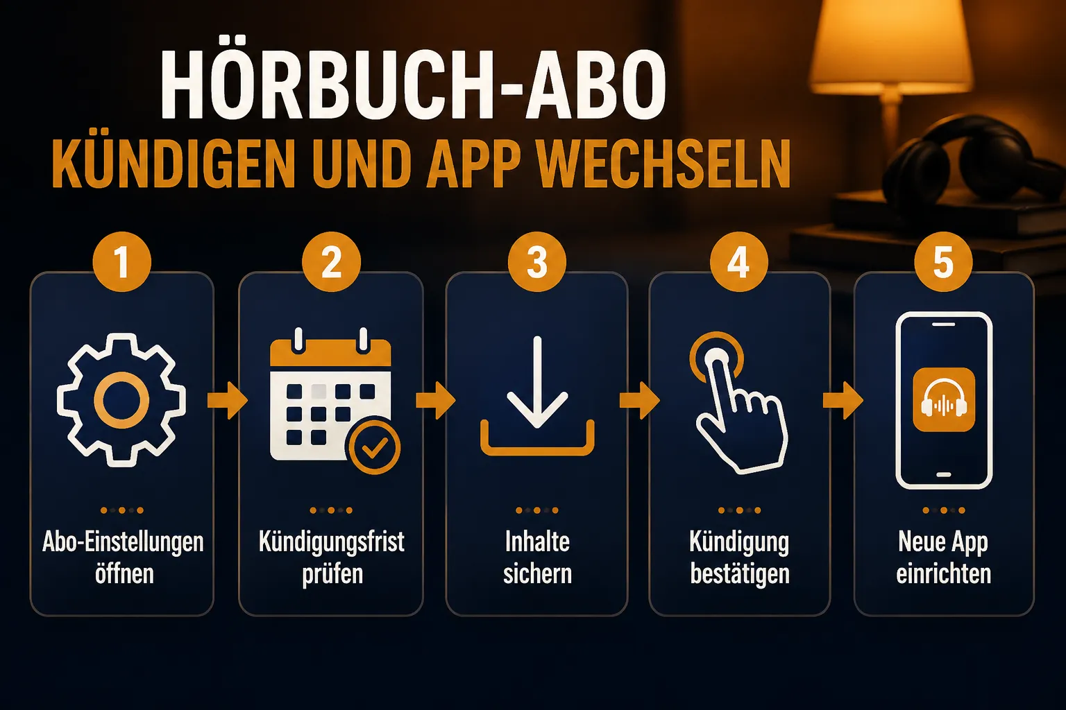 Die besten Hörbuch-Apps 2026 im Vergleich 2 Wie kündige ich mein Hörbuch-Abo
