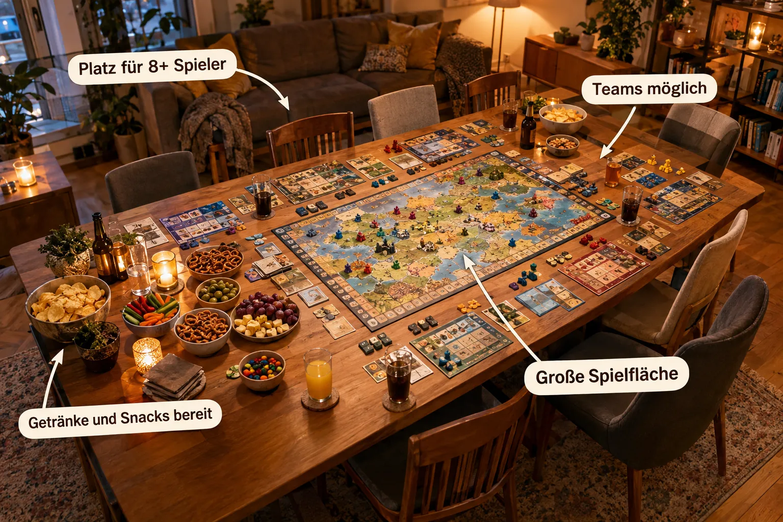 Wie lange dauern gute Familienspiele?