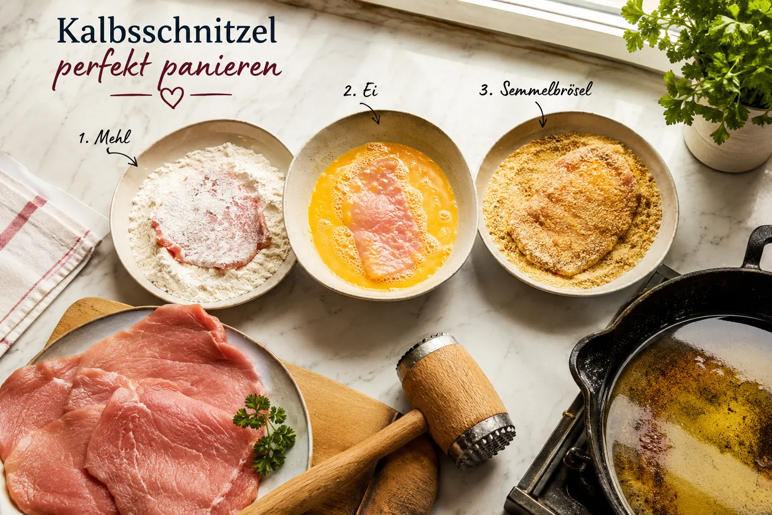 Wie macht man Schnitzel richtig?