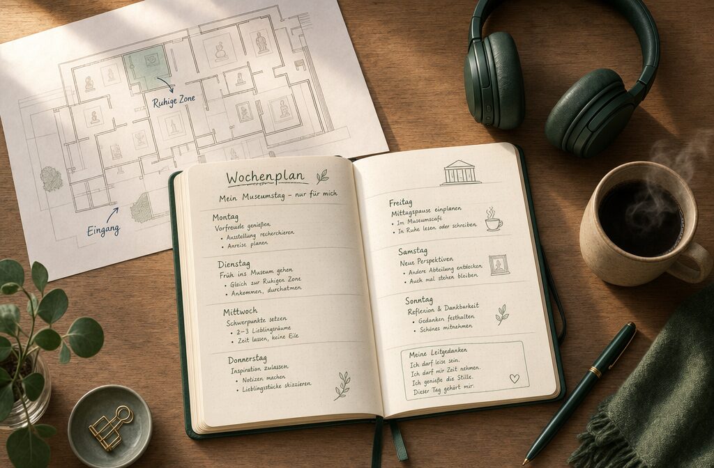 Wie man als Introvertierter die perfekte Solo-Museumstour plant 1 Wie man als Introvertierter die perfekte Solo-Museumstour plant: Die Vorbereitungsphase
